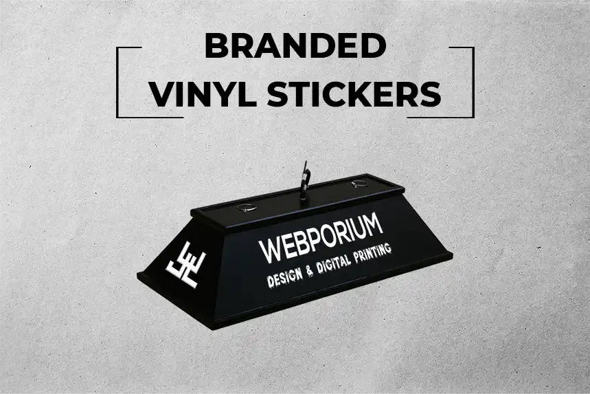 branded vinyl stickers
