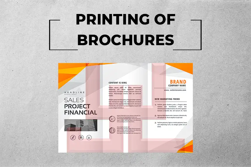printing of brochures
