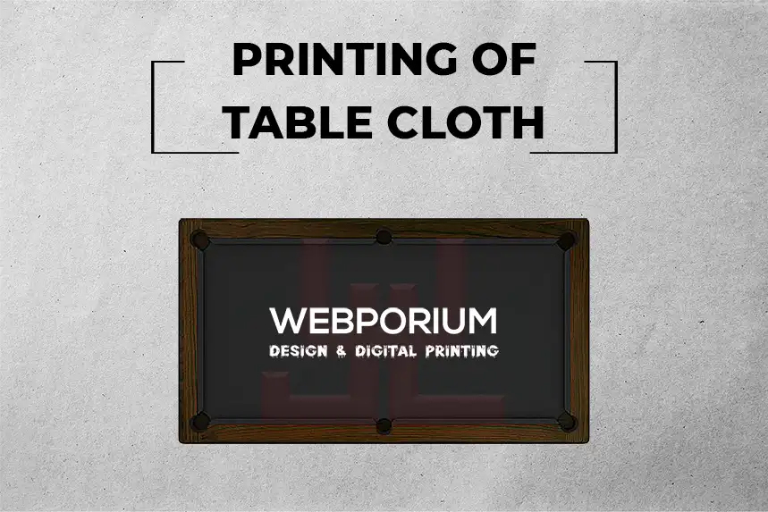 printing of table cloth