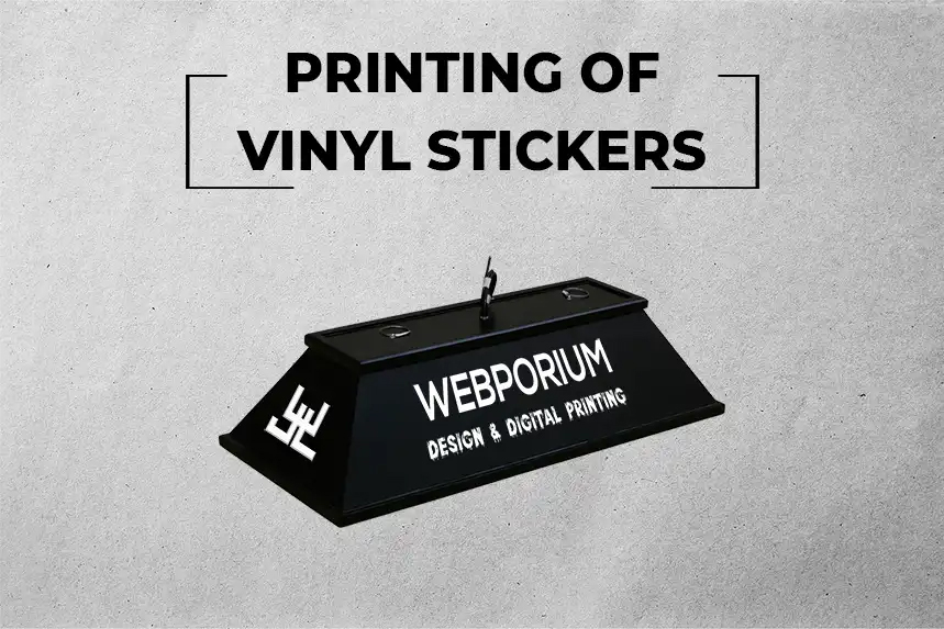 printing of vinyl stickers